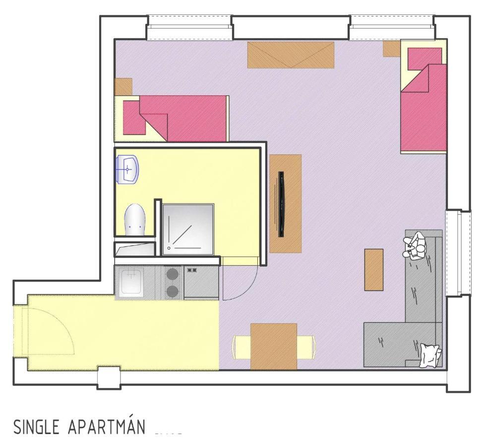 Rezort Gothal Apartmany A Penziony Donovaly Zimmer foto