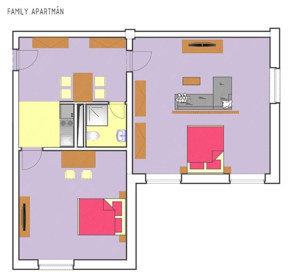 Rezort Gothal Apartmany A Penziony Donovaly Zimmer foto
