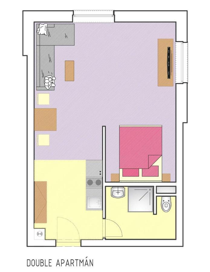 Rezort Gothal Apartmany A Penziony Donovaly Zimmer foto